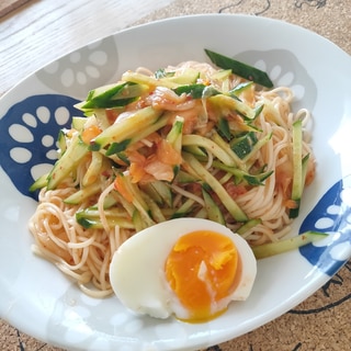 10分簡単☆夏にピッタリ韓国風ビビンそうめん